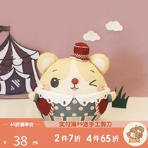 Hani handmade pregnancy handmade diy rat baby fabric Baby doll Baby soothing doll Tumbler toy