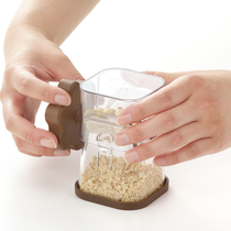 Japan imported YOSHIKAWA AKEBONO Tritan manual peanut nut chocolate crusher