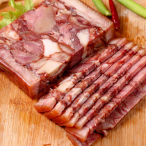 Tianjin Guoshun pork head meat stewed cooked food Pig face meat snacks Wine and vegetable stewed meat ready-to-eat cooked food 250g