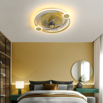 Bedroom suction top fan light 2022 New ceiling fan light Living room Modern light lavish dining room Electric fan chandelier