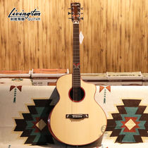 Liweston Liveston Livingston folk guitar Ant-Man spruce rose wood veneer 41 inch