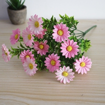 Imitation flower long vine green lotus plastic flower wall silk flower dried flowers to bunch sunflower tea plum living room flower arrangement decoration