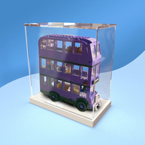 Acrylic dust box for Lego 75957 Harry Potter Knight Bus display model toy transparent