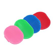 Round Pet Bath Brush Massage Brush Adjustable Dog Cleaning Gloves Pet Supplies