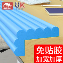 Crash-proof Strips Home Children Protection Wall Corner Free glue door frame wrapping with soft bag to prevent baby from stumbling protection