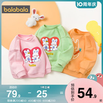 Ballabala girls necropolis for childrens baby jacket for undershirt childrens blouses with new foreign air couchings