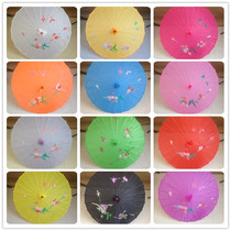 Dance umbrella Cheongsam show costume umbrella Chinese style June 1 Childrens Day performance umbrella Jiangnan dance craft umbrella Oil paper umbrella