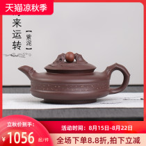 (Tao Yuan) Yixing Zisha Teapot Handmade Teapot Tea set Household Purple Clay Fortune Pot