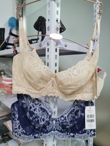 Manifen single-layer breathable mesh ultra-thin large cup bra 20840255 on the top to gather comfortable sexy underwear women