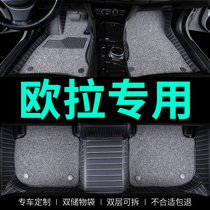 Applicable to the Great Wall Euler R1 full surround car mat iq all-inclusive special r2 White Cat good cat black cat carpet half pack