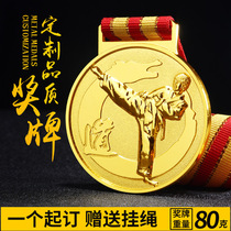 Judo wrestling taekwondo competition medals martial arts metal medal making champion commemorative plaque custom gold leaf listing