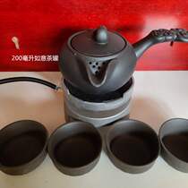 Gansu canned tea Ningxia household tea brewing tea maker tin can Tea Tea electric furnace high temperature resistant glass teapot