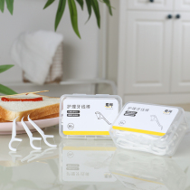 Comfortable care round floss stick cleaning tooth gap toothpick picking