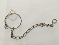 Special stainless steel anklet for parrot small size about 22cm suitable for Golden Sun mini diamond monk sucking honey