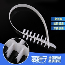 Blue Fat Drum Washing Machine Brush Drum Washing Machine Washing Brush Cleaning Inner Cylinder Long Hair Brush Washing Machine Brush