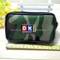 Camouflay Multifunction Canvas Pocket Wallet Mobile Phone Pocket Casual Sports Outdoor Riding Running Bag RMBtwo Source