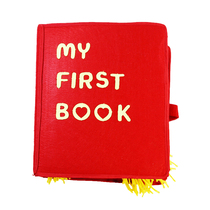 Montessori my early education cloth book first Non-woven cut-free DIY material bag Nouveau Riche book Montessori cloth book