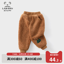 (Clearance) Rabbi Tree Childrens Clothing Childrens Pants Autumn New Baby Fashion Pants Boys Casual Cotton Pants