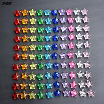  Children Plastic Imitation Crystal Ice Cubes Irregular Seven Color Precious Stones Diamond Toy Table Cruise Chips Men Kids Dig