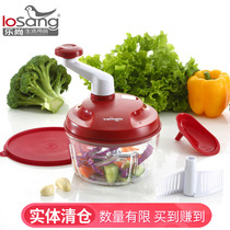 Clearance manual meat grinder household mixer dumpling stuffing shredder minced garlic artifact cutting vegetable cooking machine