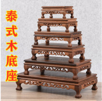 Other ornaments in Thailand Buddha statues for benches benches rectangular wooden base temples with the same model