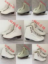 Silver Star Figure Ice-Knife Shoes Professional Ice-Knife Shoes Pure Leather Figure Ice-Knife Shoes Stock Figure Ice-Knife Shoes