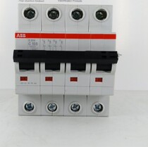 ABB circuit breaker three-phase four-wire air switch 4P100A four-pole open switch S204-C100