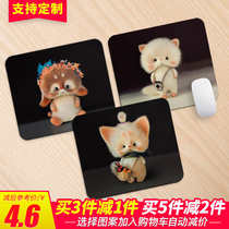 Game mouse pad small cute girl thickened cartoon large wrist mouse pad keyboard writing desk advertising set