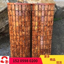 Hainan Yellow Flower Pear Wood Health Care Pillow Sea Yellow Tiger Leather Landscape Grain Sandal Mat Pillow Upscale Collection Goods Business Gift