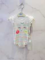 Qingli baby room baby go out romper summer baby girl short-sleeved ass dress jumpsuit thin jumpsuit