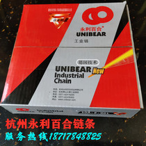  Alloy steel Yongli Lily 5 points hollow pin chain 50HP-1-96L short pitch roller conveyor chain