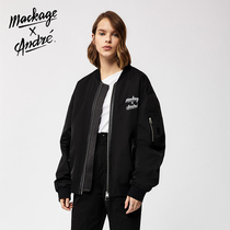 Mr. MACKAGE ANDRE co-name BARON retro bomber jacket same model