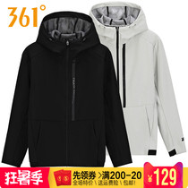 361 degree mens sportswear windbreaker autumn new 361 hooded casual jacket jacket training top 4604