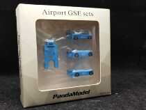 PandaModel 1:400 KLM Holland Airlines GSE ground handling trailer metal material