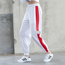 Sports Pants Women Fall New Speed Dry Loose Casual Yoga Gym Fitness Running Close-up Bunches Pants Long Pants Thin