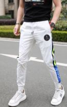 Mens 2020 Summer quick-drying thin trend bunches feet net red sports pants slim handsome young casual pants mens tide