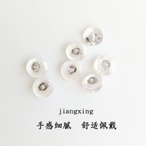 The United States imported 925 sterling silver bag high quality silicone ear plug ear cap accessories durable