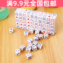 Full 9 9 9 rounded red and blue dots dice dice sieve digital color grain plastic dice KTV bar nightclub