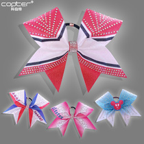 COPTER cheerleading competition headdress cheerleading floral headdress bow Flower Ball dance cheerleading floral headdress can be customized