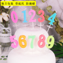With Bottom Torso Big Numbers Color Cute Digital Candle Birthday Cake Candles Manufacturer Direct 100
