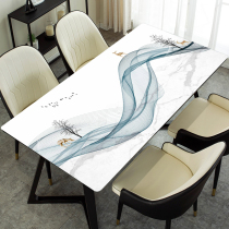 Q Bomb Silicone Table Mat Nordic Ins Wind Table Cloth Waterproof Oil Proof Free Wash Home Tea Table Mat Light Extravagant High Level