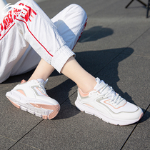 Li Ning Women Shoes Casual Shoes Summer New Korean Version 100 Hitch Soft Underfloor Shoes Students Net Face Breathable Flat Sneakers