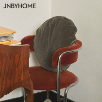 JNBYHOME Jiangnan commoner cushion cover vintage suede pillow cover without core diameter 50cm HH9F2A310