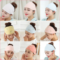 Headscarf women spring and summer do the moon pregnant woman hair band postpartum autumn and winter windproof moon hat cotton maternal headscarf headband