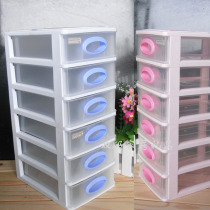 Plastic drawer storage box small drawer cabinet finishing cabinet desktop storage cabinet multi-layer office makeup wardrobe