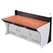 Custom triplex multi-link monitoring room bench traffic command CLP Brain desk Office 5 events hall voice dispatching desk