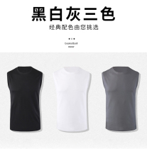 Fitness clothes mens waistcoat loose vest Basketball sports equipment training suit Sleeveless summer running sweat-absorbing quick-drying suit