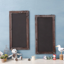 Wooden blackboard handwritten message board Shop restaurant Cafe Wall pendant model house home wall decorations