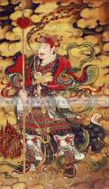 Marshal Marshal Ma Lingofficial Portrait of Ma Wang Ye Portrait of Ma Wang Ye Portrait of God 90X52cm does not include mounting