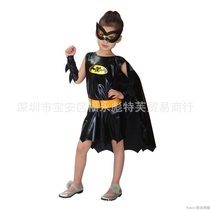 OS character Batman Spider-Man Captain Black Widow Costume Female Children